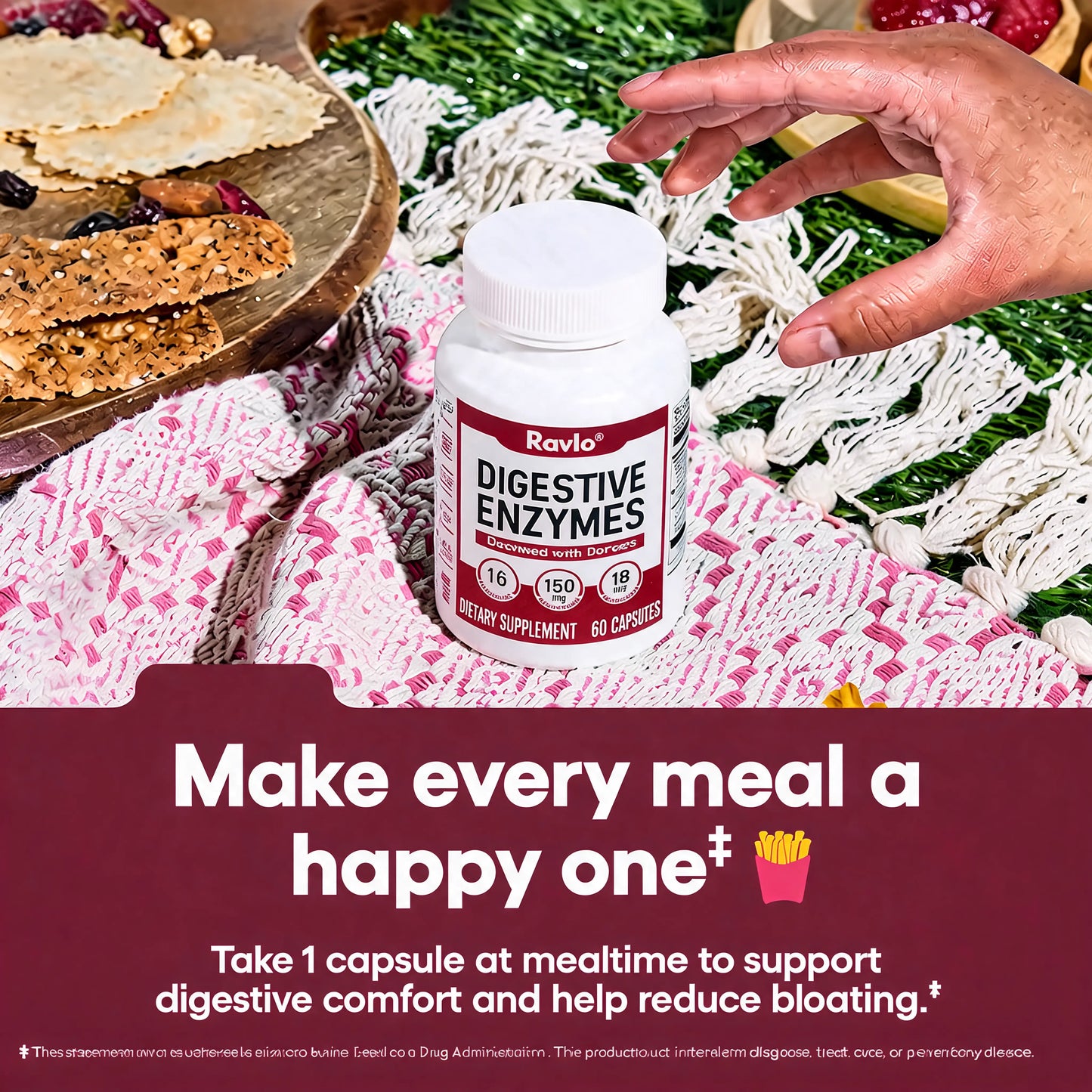 That Bloated, Heavy Feeling After Meals Isn't Normal. And It's Not Your Fault.