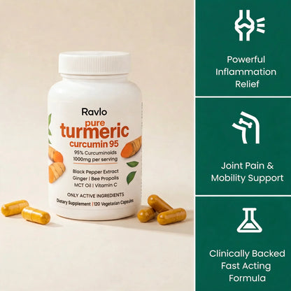 Turmeric Curcumin Capsules (1,000mg)